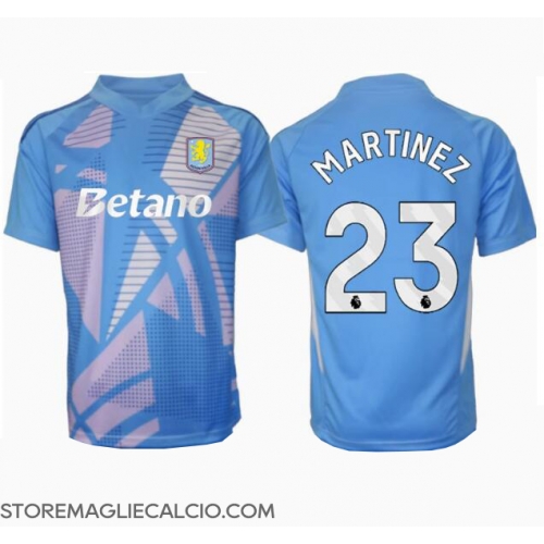 Aston Villa Emiliano Martinez #23 Portiere Maglia Gara Terza Repliche 2024-25 Maniche Corte Aston Villa Emiliano Martinez #23 Portiere Maglia Gara Terza Repliche 2024-25 Maniche Corte